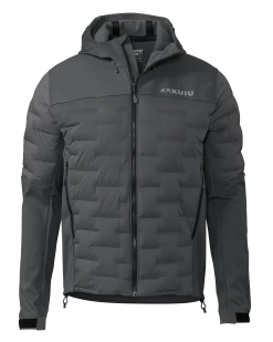 Kuiu Axis Thermal Hybrid Hooded Jacket | Gunmetal