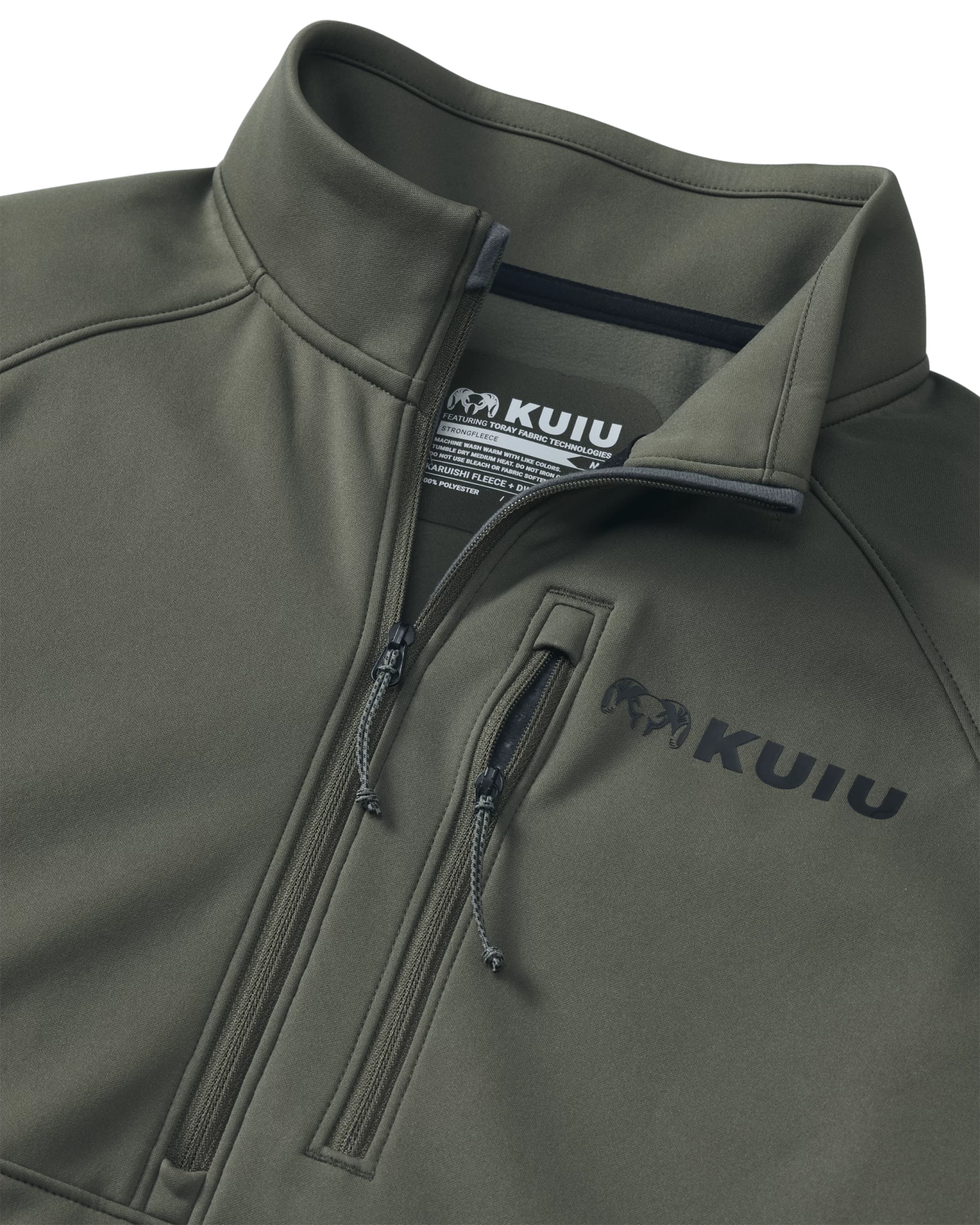 Kuiu StrongFleece 190 Zip-T | Ash - Image 3