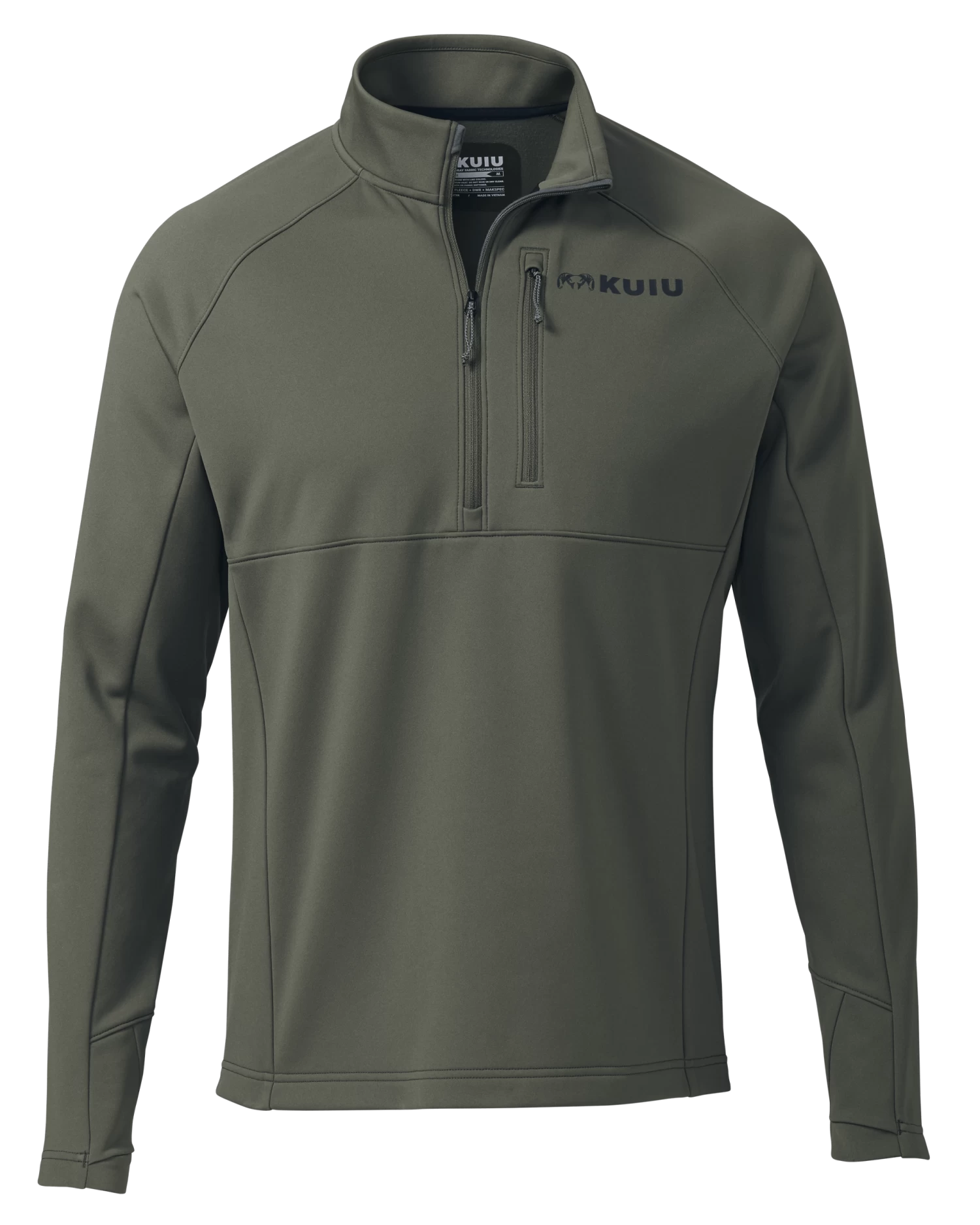 Kuiu StrongFleece 190 Zip-T | Ash