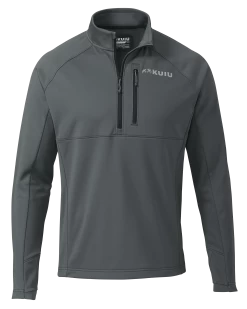 Kuiu StrongFleece 190 Zip-T | Gunmetal