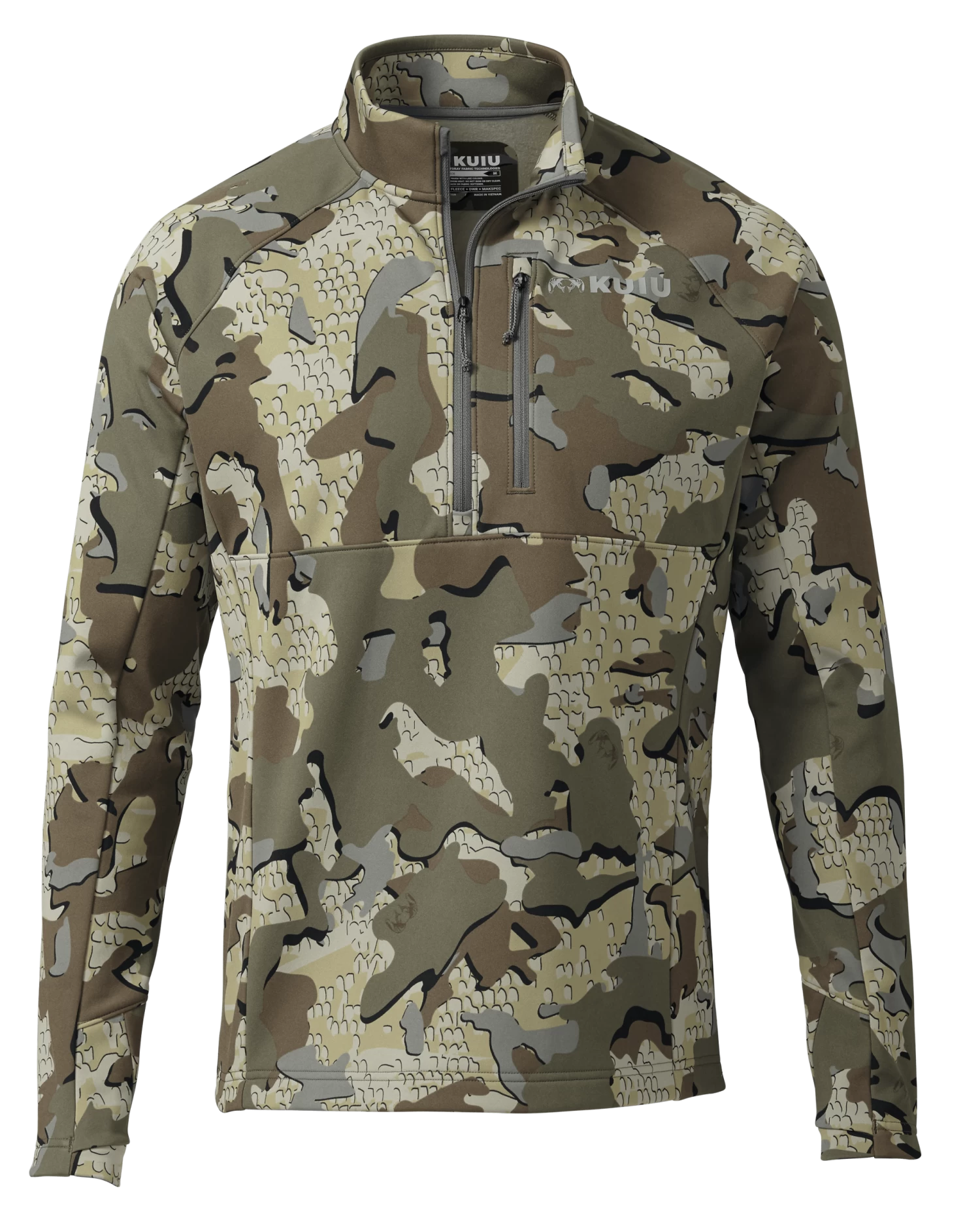 Kuiu StrongFleece 190 Zip-T | Valo