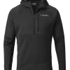 Kuiu StrongFleece 235 Zip-T Hoodie | Black