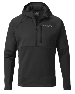 Kuiu StrongFleece 235 Zip-T Hoodie | Black