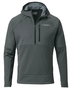 Kuiu StrongFleece 235 Zip-T Hoodie | Gunmetal