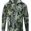 Kuiu StrongFleece 235 Zip-T Hoodie | Verde