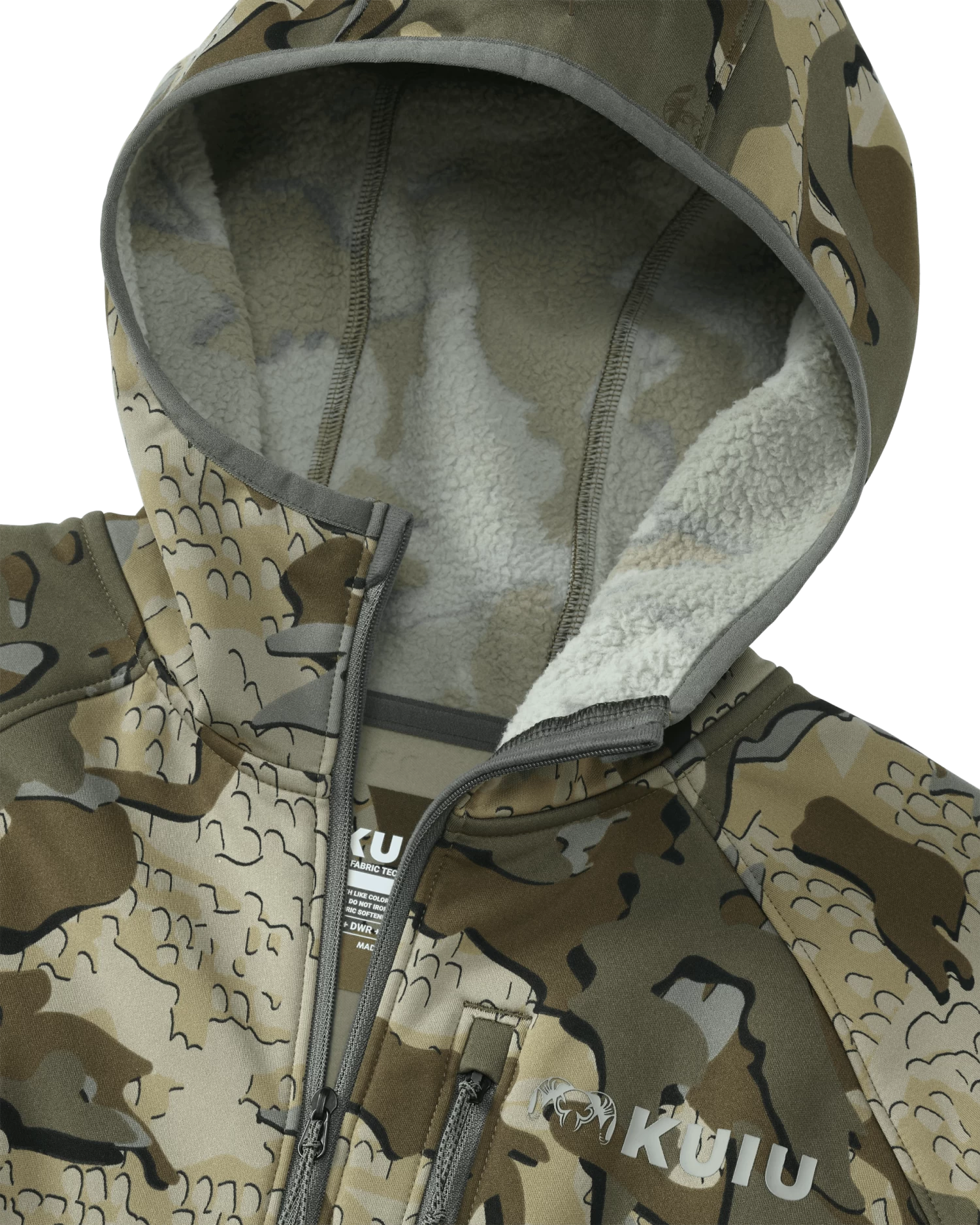 Kuiu StrongFleece 235 Zip-T Hoodie | Valo - Image 3