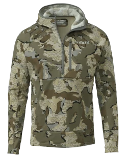 Kuiu StrongFleece 235 Zip-T Hoodie | Valo