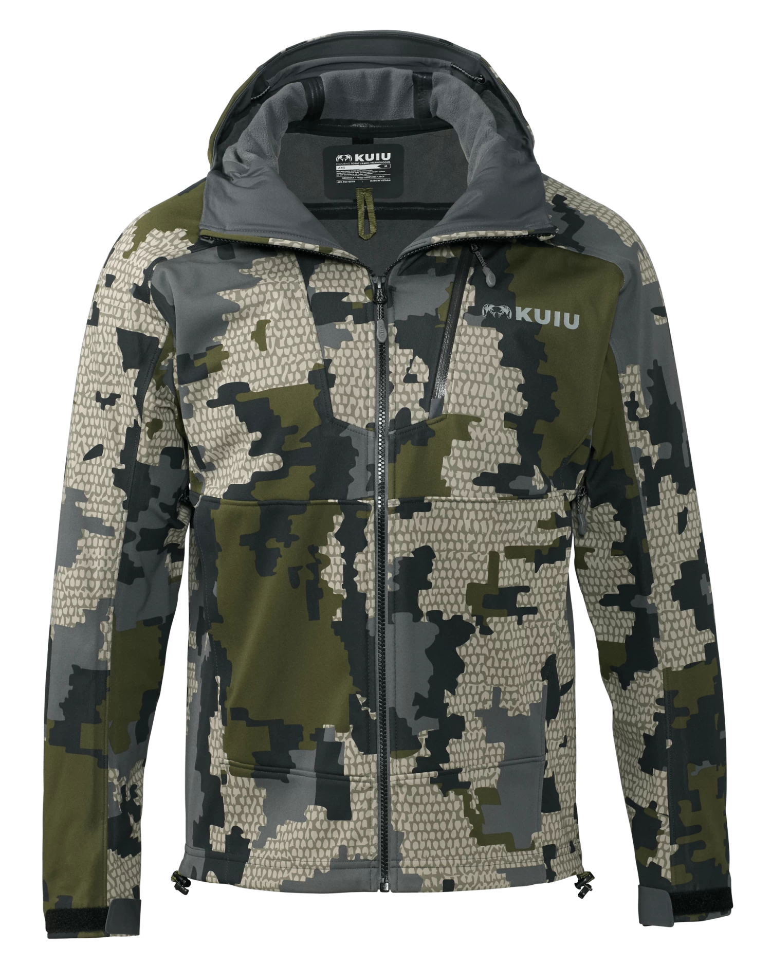Kuiu Axis Hybrid Hooded Jacket | Verde