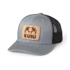 Kuiu Retro Mesh Snap Back Hat | Heather Black
