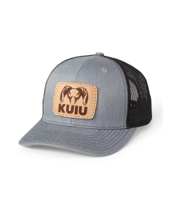 Kuiu Retro Mesh Snap Back Hat | Heather Black