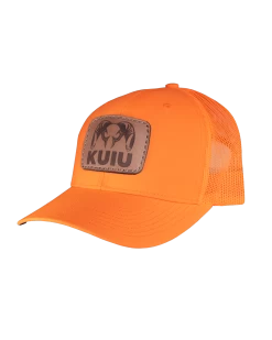 Kuiu Retro Mesh Snap Back Hat | Blaze Orange