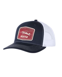 Kuiu Bush Plane Hat | Navy/White