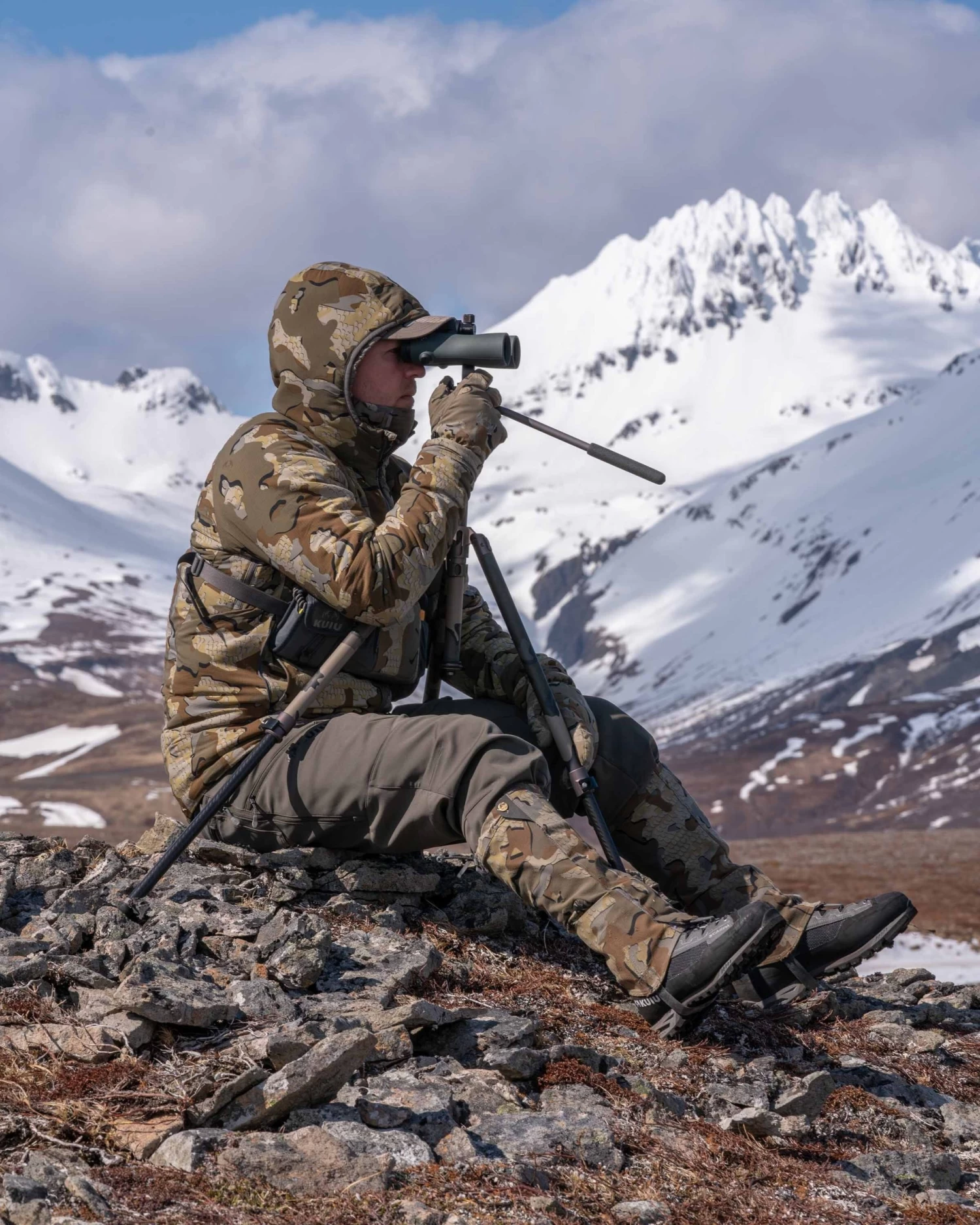 Kuiu Kenai Packable Glove | Ash - Image 8