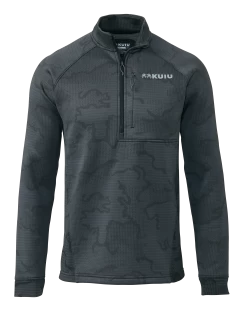 Kuiu Ridgepoint Fleece Zip-T | Gunmetal