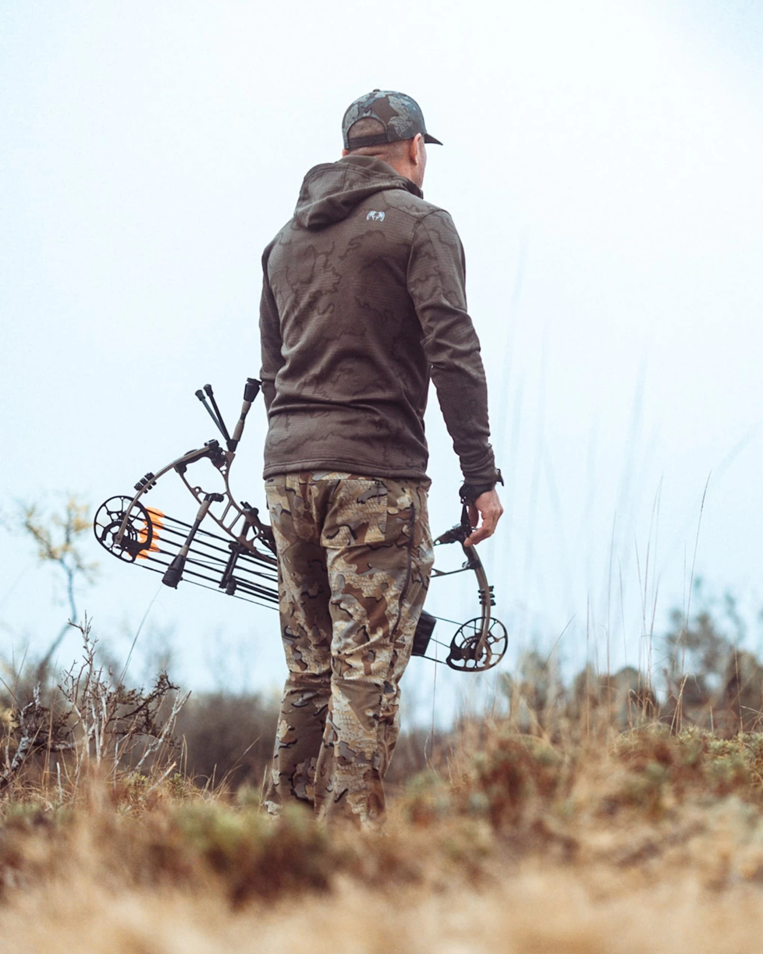 Kuiu Ridgepoint Fleece Full Zip Hoodie | Ash - Image 4