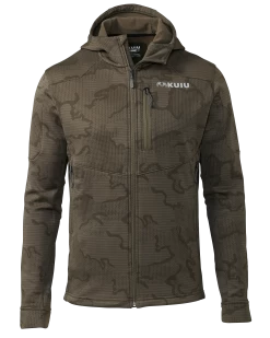 Kuiu Ridgepoint Fleece Full Zip Hoodie | Ash