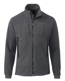 Kuiu Wind Pro Fleece Full Zip | Gunmetal