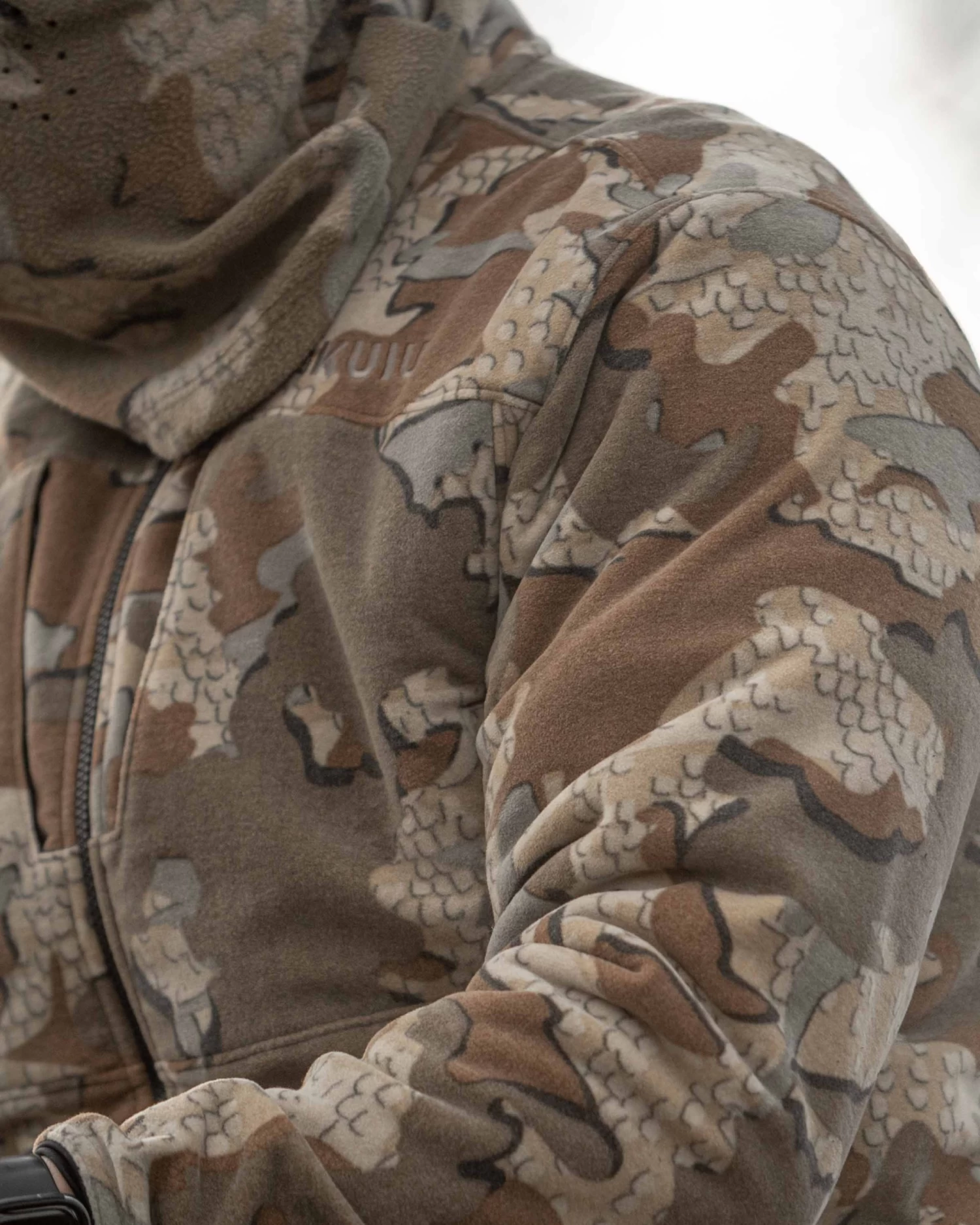 Kuiu Wind Pro Fleece Full Zip | Ash - Image 5