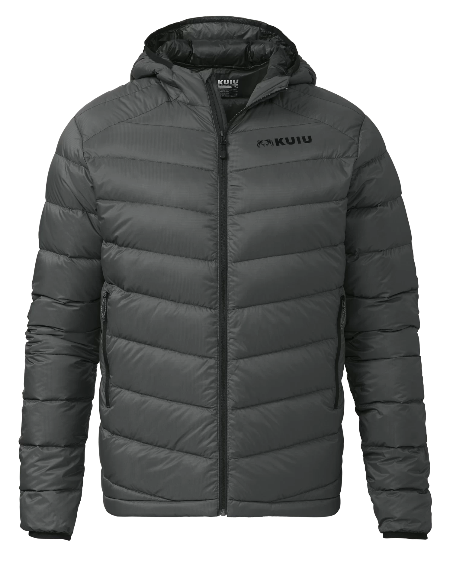 Kuiu Super Down LT Hooded Jacket | Gunmetal