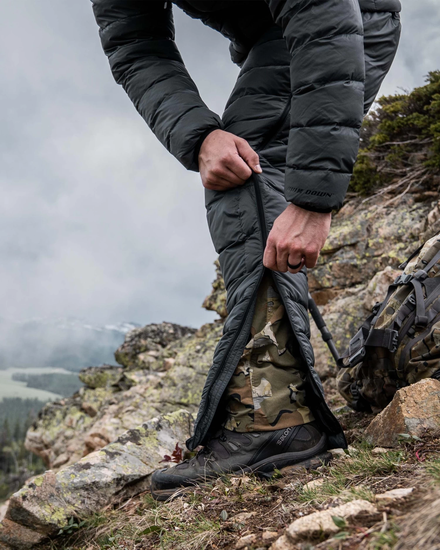 Kuiu Super Down LT Pant | Gunmetal - Image 5