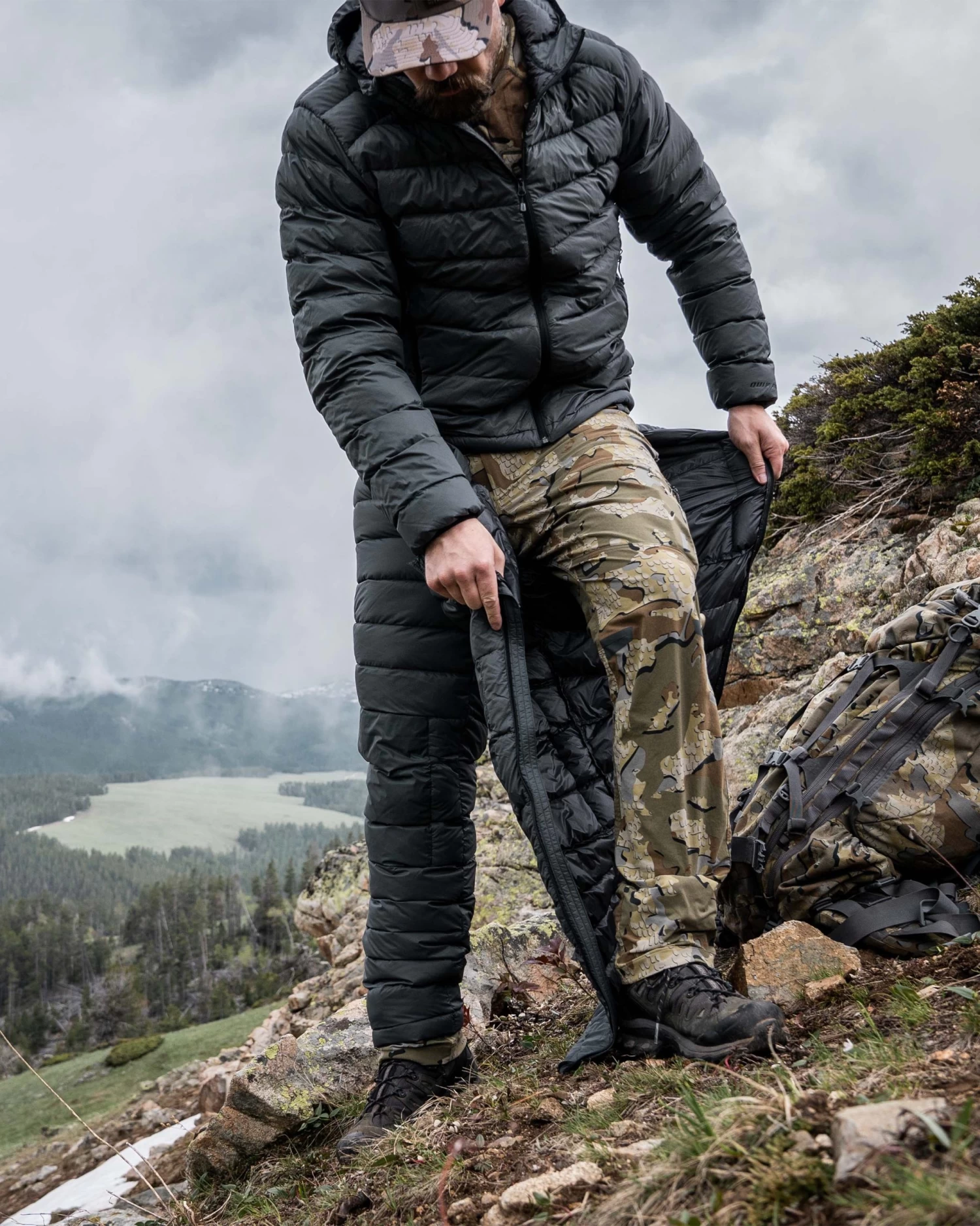 Kuiu Super Down LT Pant | Verde - Image 6