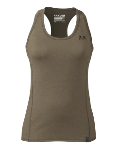Kuiu Women's ULTRA Merino 145 Racerback Tank | Ash