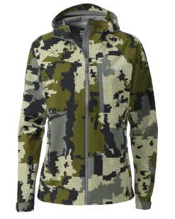 Kuiu Women's Chugach TR Rain Jacket | Verde