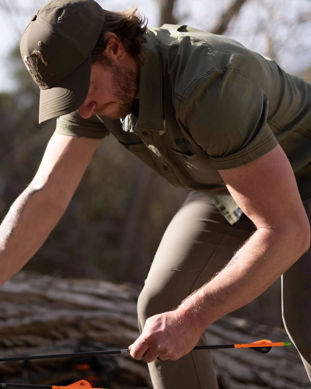 Kuiu Basin Shirt | Heathered Olive - Image 4