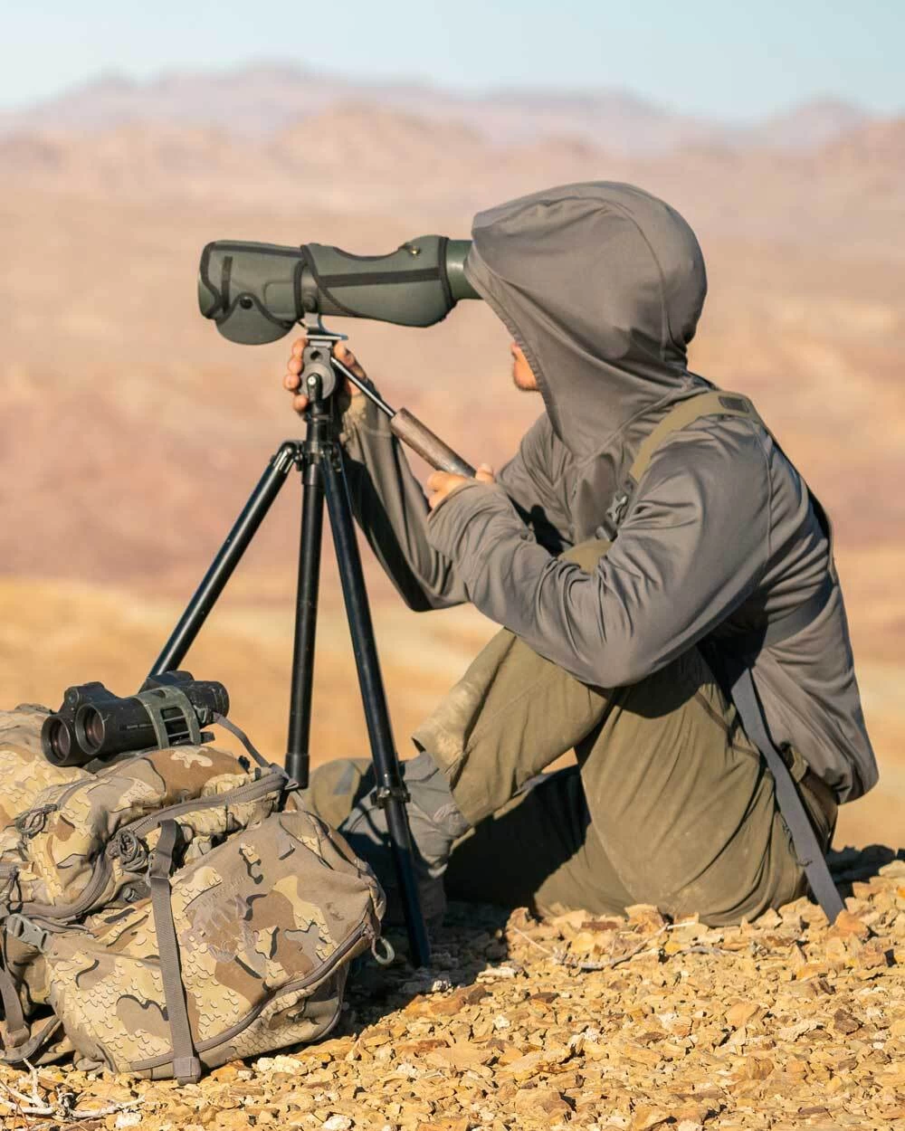 Kuiu Gila LS Hoodie | Bone - Image 2