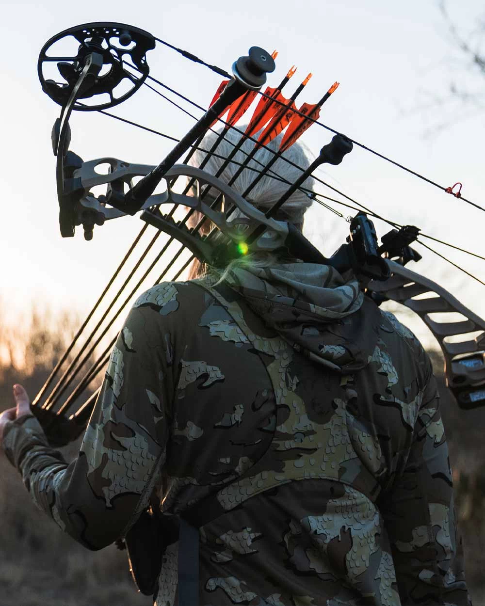 Kuiu Women's Gila LS Hoodie | Stone - Image 7